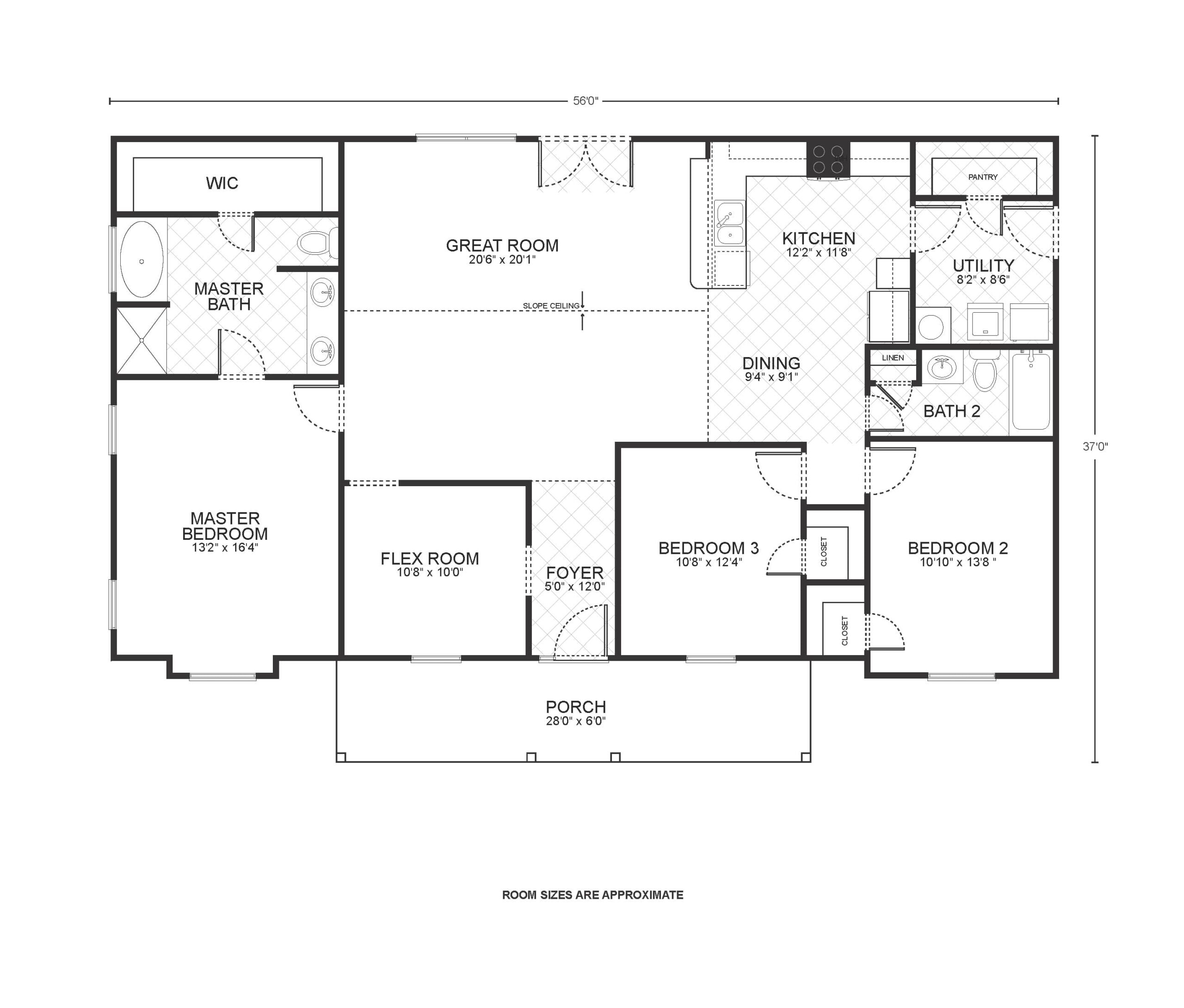 Summerwood - Custom Home Floor Plan