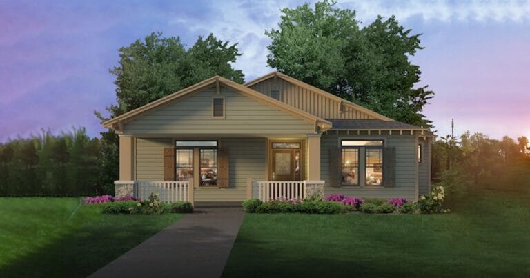 Amelia custom home floor plan