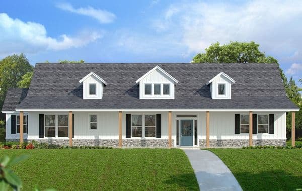 Bartlett custom home floor plan