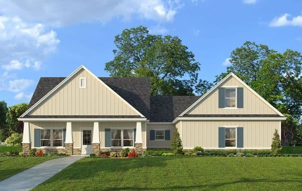 Canyon custom home floor plan