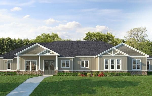 Carthage custom home floor plan
