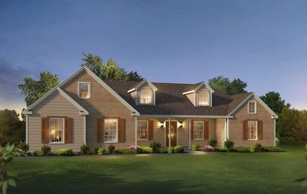 Elmwood custom home floor plan