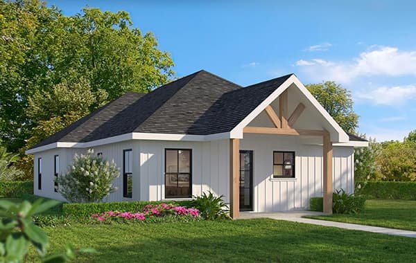 Henderson B custom home floor plan
