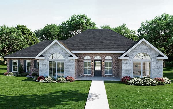 Kenadian custom home floor plan