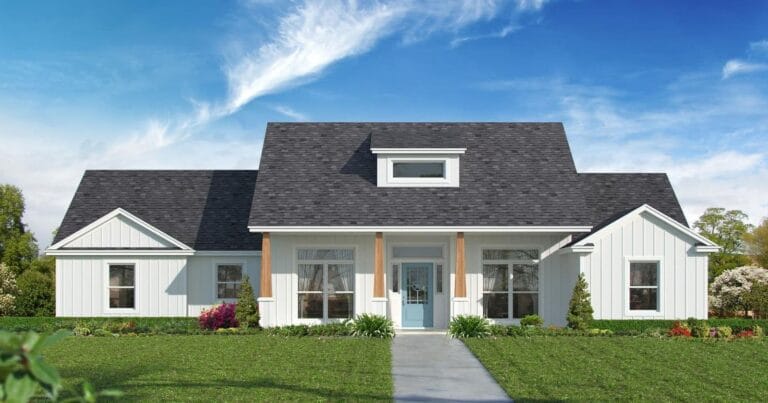 Kendall B custom home floor plan
