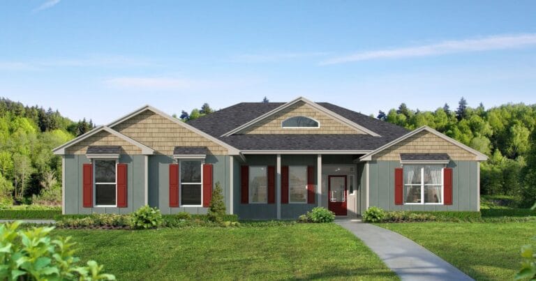 Navasota B custom home floor plan