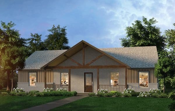 San Marcos C custom home floor plan