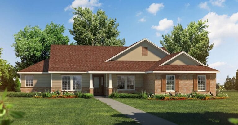 Driftwood A custom home floor plan